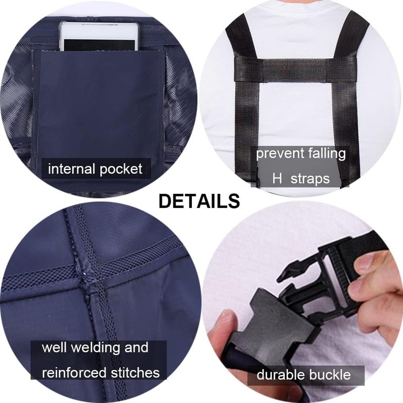 Aikelai 3-Ply Insulated Chest Waders for Men Duck Hunting & Fly Fishing Waders for Men Waterproof Wading Pants with Boots - Image 1